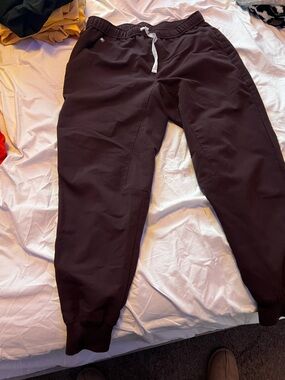 FIGS brown Drawstring Jogger Pants